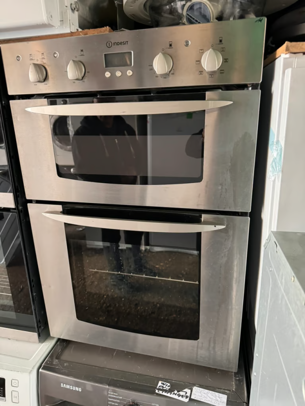 Indesit electric integrated double oven